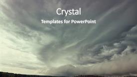  Presentation with storm clouds - Colorful PPT layouts enhanced with moody - storm clouds over field siberia backdrop and a gray colored foreground