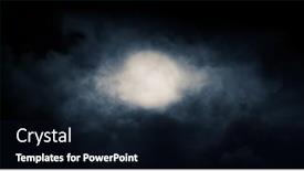  Presentation with moon - Slides having moon-is-in-a-dark background and a wine colored foreground