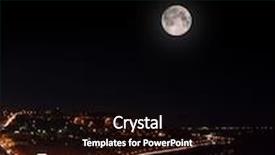  Presentation with city roads - Presentation having city with motion light road background and a wine colored foreground