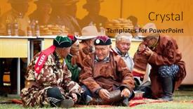  Presentation with mongolia - Cool new presentation theme with moon-sum-mongolia-july-25 backdrop and a gold colored foreground