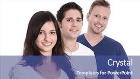  Presentation with team work - Cool new theme with moral education - good team work - happy backdrop and a ocean colored foreground