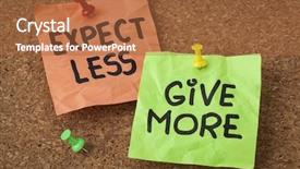  Presentation with self motivation - Colorful slides enhanced with more - motivation or self improvement backdrop and a red colored foreground