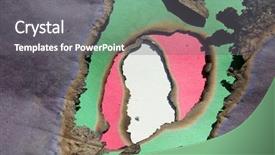  Presentation with flaws - Beautiful presentation design featuring more fire burned holes backdrop and a gray colored foreground