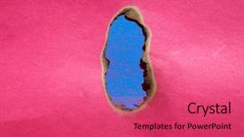  Presentation with flaws - Colorful presentation enhanced with more fire burned holes backdrop and a red colored foreground