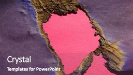  Presentation with flaws - Presentation featuring more fire burned holes background and a  colored foreground