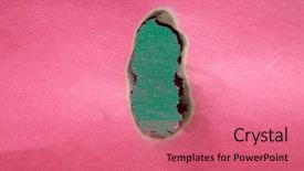  Presentation with flaws - Cool new presentation design with more fire burned holes backdrop and a  colored foreground