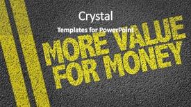  Presentation with value education - PPT theme having more value for money background and a dark gray colored foreground