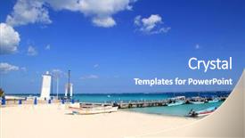  Presentation with hurricane - Presentation having morelos inclined due hurricane caribbean background and a teal colored foreground