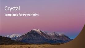  Presentation with national - Presentation with moreno national park patagonia argentina background and a light blue colored foreground