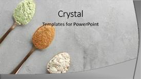  Presentation with catering banquet table different - Amazing presentation theme having moringa - different colorful superfood powders backdrop and a  colored foreground