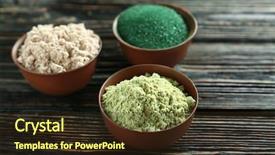  Presentation with catering banquet table different - Slides featuring moringa - different colorful superfood powders background and a  colored foreground