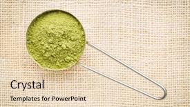  Presentation with moringa - Cool new theme with moringa leaf powder backdrop and a lemonade colored foreground