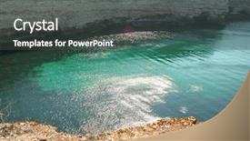  Presentation with country - Colorful slide deck enhanced with mornimg in bay in crimea backdrop and a  colored foreground