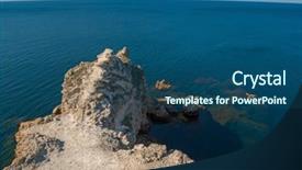  Presentation with country - PPT layouts enhanced with mornimg in bay in crimea background and a  colored foreground