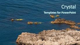  Presentation with ukraine - Beautiful PPT layouts featuring mornimg in bay in crimea backdrop and a  colored foreground