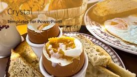  Presentation with bliss - Slide deck consisting of morning-bliss-indulge background and a gold colored foreground