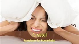  Presentation with sickness - Cool new slide deck with smiling hipster with laptop in park with camera sitting backdrop and a dark gray colored foreground