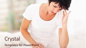  Presentation with middle ages - PPT layouts having factory shape - hand putting sweets on conveyor background and a gray colored foreground