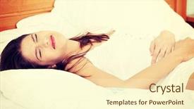  Presentation with lactation young woman breastfeeding - PPT theme with morning sickness - young woman stroking her belly background and a  colored foreground