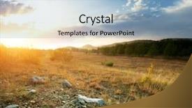  Presentation with green morning - PPT theme enhanced with handsome arabic young man with traditional clothes posing for portrait background and a light gray colored foreground