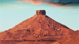  Presentation with moroccan - Beautiful PPT theme featuring moroccan landscapes backdrop and a red colored foreground