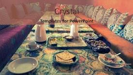  Presentation with ait - Beautiful slides featuring morocco-ait-benhaddou-october-20 backdrop and a coral colored foreground