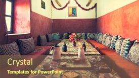  Presentation with ait - PPT layouts featuring morocco-ait-benhaddou-october-20 background and a violet colored foreground