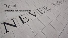  Presentation with tiles - Presentation design consisting of morris-plains-nj-sept-11 background and a light gray colored foreground