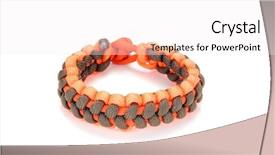  Presentation with parachute - Amazing presentation theme having morse - parachute cord bracelet backdrop and a white colored foreground