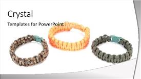  Presentation with weave - Colorful presentation enhanced with morse - trio of cobra weave parachute backdrop and a white colored foreground