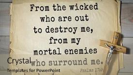  Presentation with bible psalms - Slide set featuring mortality - top-1000 bible verses from psalms background and a mint green colored foreground