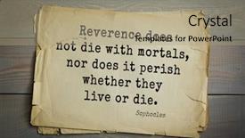  Presentation with top 150 - Slide deck featuring mortality - top-150 sophocles athenian playwright tragedian background and a  colored foreground