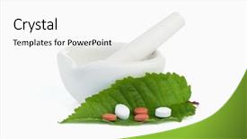  Presentation with mortar - Amazing slides having endocrine - human thyroid gland illustration backdrop and a coral colored foreground.