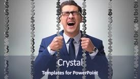  Presentation with fraud - Beautiful slide set featuring mortgage fraud - man trapped in prison backdrop and a ocean colored foreground