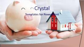  Presentation with mortgage - Amazing slides having mortgage plan and residential tax backdrop and a sky blue colored foreground