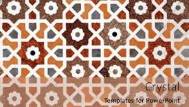  Presentation with agra - Presentation theme with mosaic-of-amber-cornelian-jasper background and a coral colored foreground