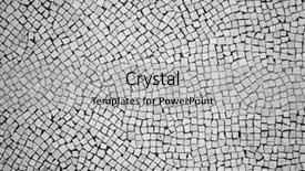  Presentation with tile - Presentation theme with mosaic tile background background and a light gray colored foreground