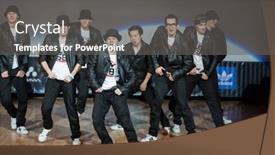  Presentation with bauman - PPT layouts with moscow-apr-1-on-stage background and a gray colored foreground