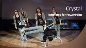  Presentation with bauman - Beautiful slide deck featuring moscow-apr-1-on-stage backdrop and a dark gray colored foreground