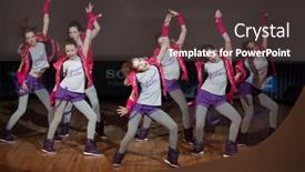  Presentation with bauman - Beautiful slide deck featuring moscow-apr-1-on-stage backdrop and a  colored foreground