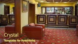  Presentation with congress - Amazing PPT theme having moscow-apr-20-2017-bar backdrop and a tawny brown colored foreground