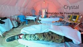  Presentation with patients - Presentation design consisting of moscow-apr-28-2015-assist background and a coral colored foreground