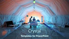  Presentation with medical worker - Audience pleasing PPT layouts consisting of moscow-apr-28-2015-medical backdrop and a  colored foreground