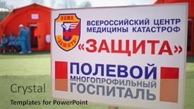  Presentation with disaster - Colorful theme enhanced with moscow-apr-28-2015-signboard backdrop and a mint green colored foreground