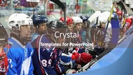  Presentation with sports school - Amazing slide deck having moscow-apr-28-players-watch backdrop and a violet colored foreground