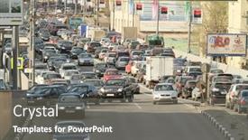  Presentation with traffic jam - 