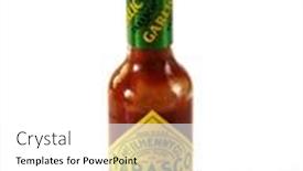  Presentation with hot sauce - 