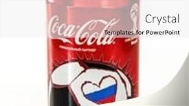  Presentation with coca cola - PPT theme enhanced with moscow-april-28-2014-coca background and a  colored foreground