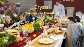  Presentation with master chef - Slide deck with moscow-april-6-chef-andrew background and a tawny brown colored foreground