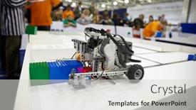  Presentation with sports festival - Presentation theme consisting of moscow-april-9-one background and a light gray colored foreground